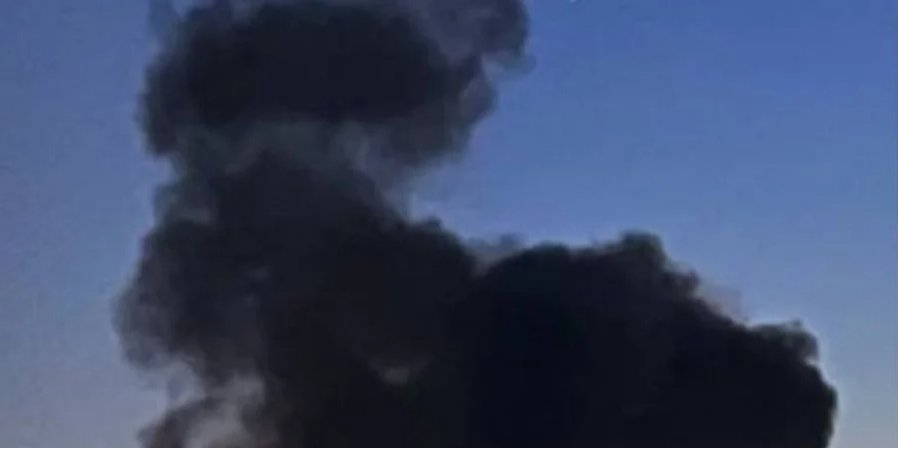 Smoke from the explosion (illustrative photo) (Photo: via Dumska / Telegram)