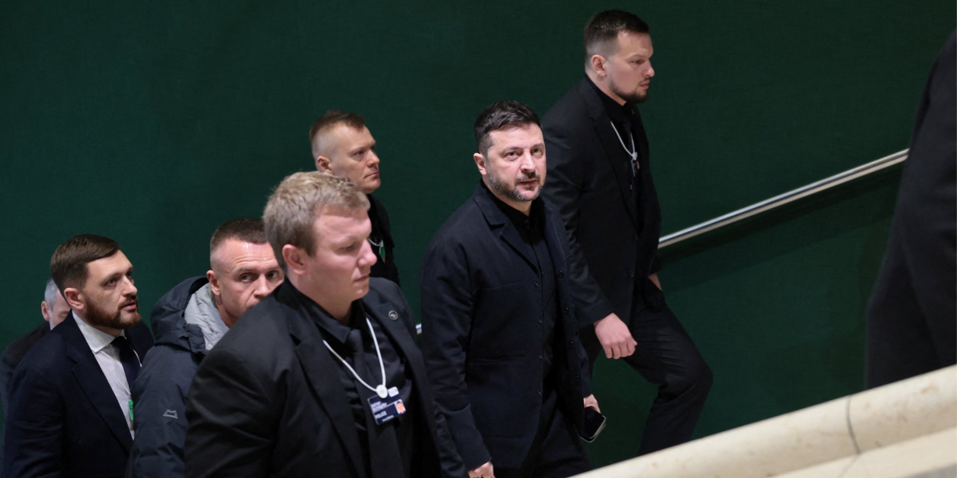 22 січня Зеленський прибув на зустріч з Дональдом Трампом у Давосі (Фото: REUTERS/Jonathan Ernst)
