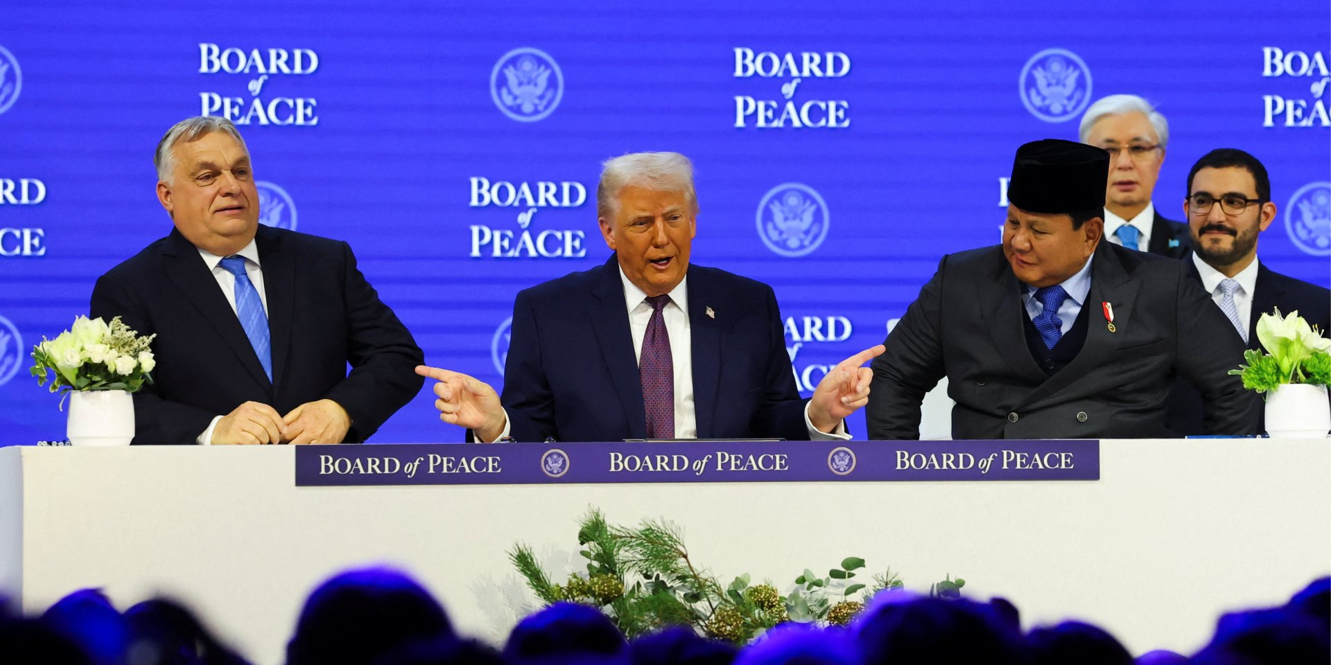 Trump announced the creation of a Peace Council in Davos (Photo: REUTERS/Denis Balibouse)