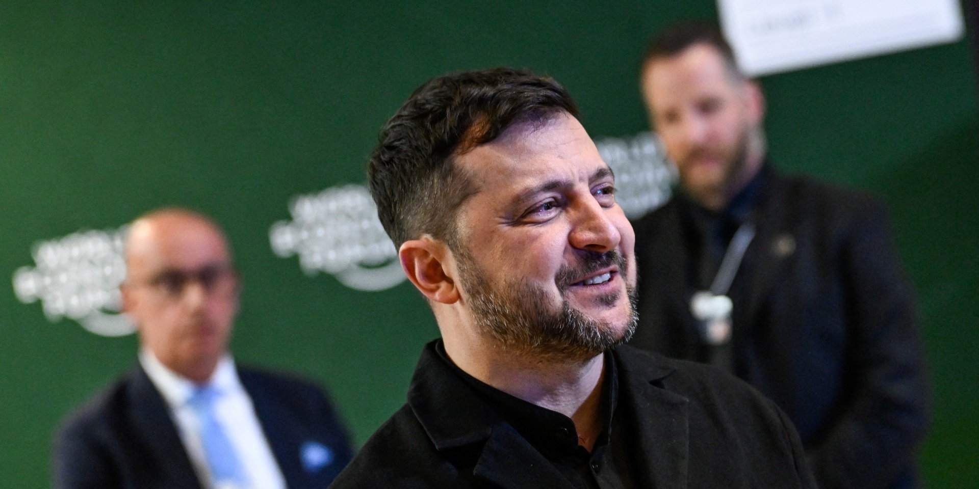 Президент України Володимир Зеленський на 56-му щорічному засіданні Всесвітнього економічного форуму (ВЕФ) у Давосі, Швейцарія, 22 січня 2026 року (Фото: REUTERS/Romina Amato)