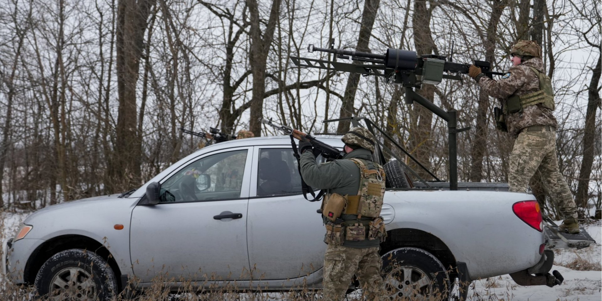 Air defense units eliminated 76 enemy targets overnight on Jan. 23 (Photo: Markiyan Lyseyko / Ukraine's State Border Guards Service via Facebook)