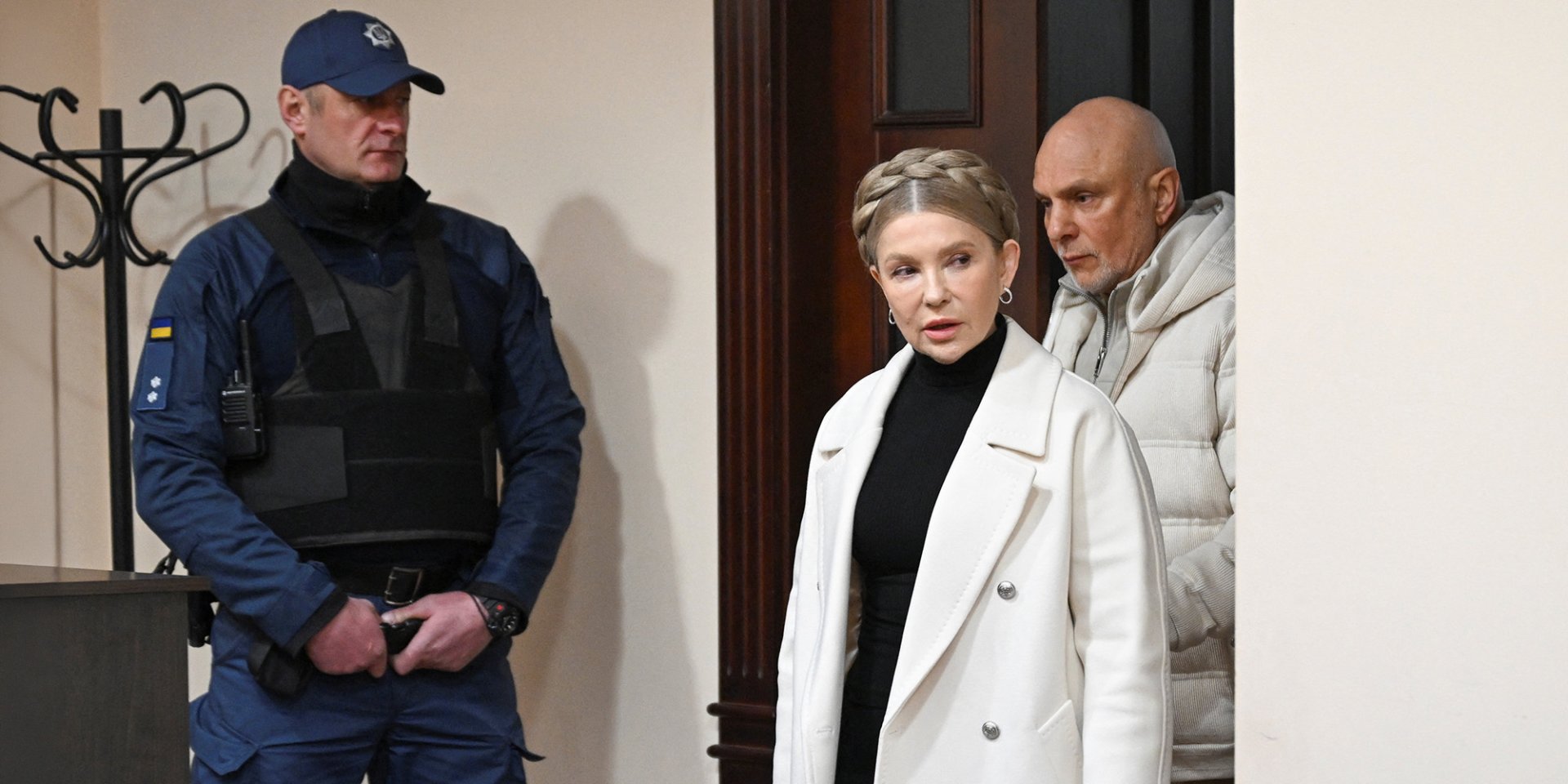 Юлія Тимошенко в&nbsp;залі Вищого антикорупційного суду (Фото: REUTERS/Viacheslav Ratynskyi)