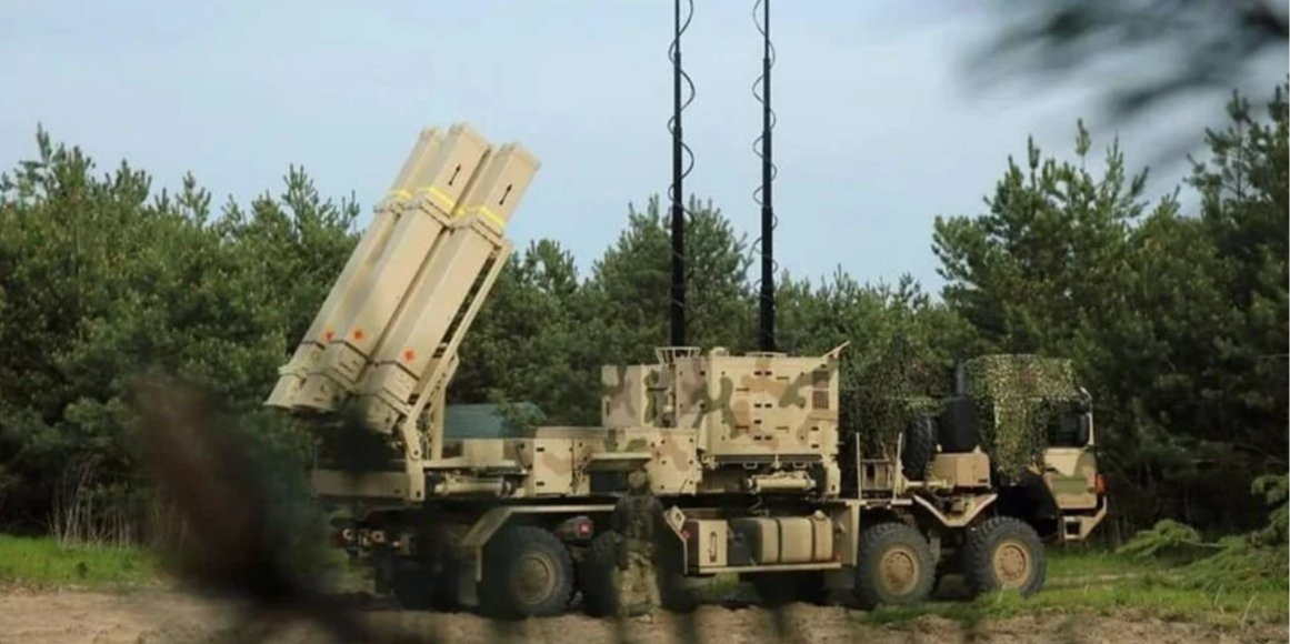 IRIS-T launcher (Photo: Ukraine's General Staff/Facebook)
