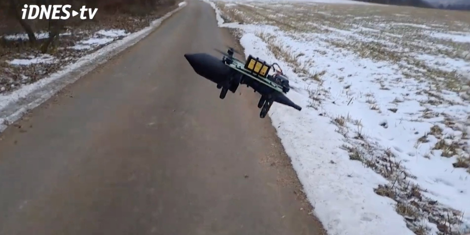 Czech company, in cooperation with volunteers, supplies Ukraine with FPV drones (Photo: Video screenshot / Idnes)