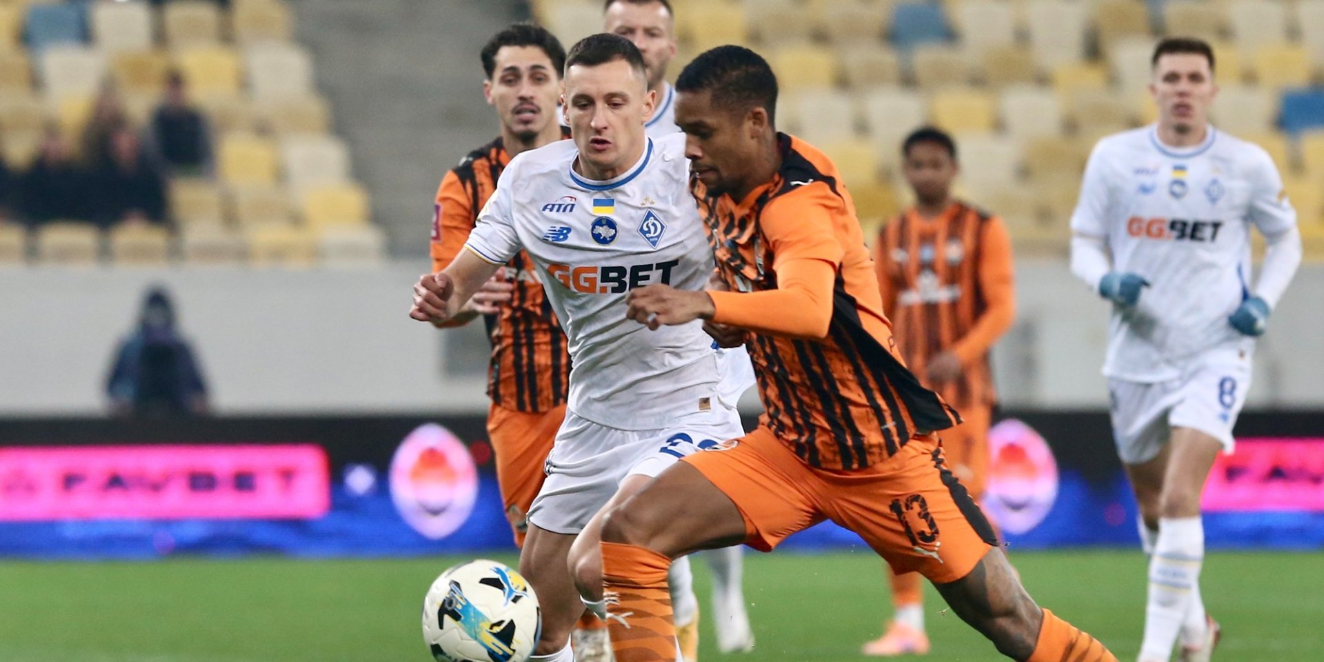 Педро Энрике в матче против Динамо (Фото: ФК Динамо)