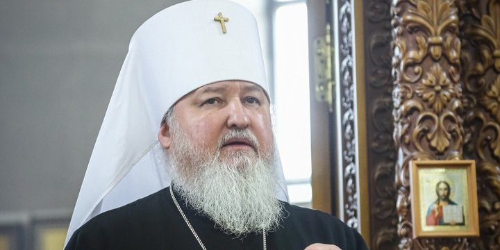 Митрополит Кирило очолює Синодальний відділ РПЦ «із взаємодії зі збройними силами та правоохоронними органами» (Фото: Прес-служба Ставропольської Єпархії)