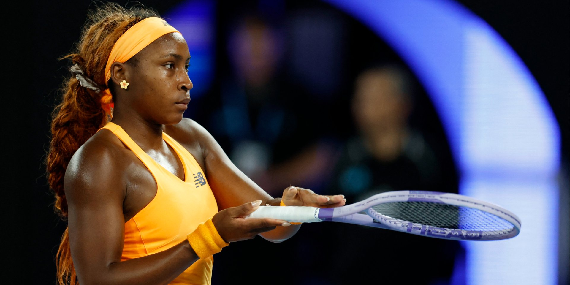Кори Гауфф покинула Australian Open-2026 (Фото: REUTERS/Hollie Adams)