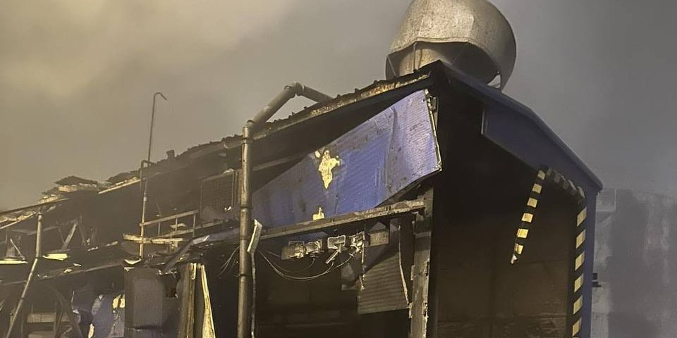 The Russians attacked Odesa on the night of January 28 (Photo: Oleksii Kuleba / Telegram)