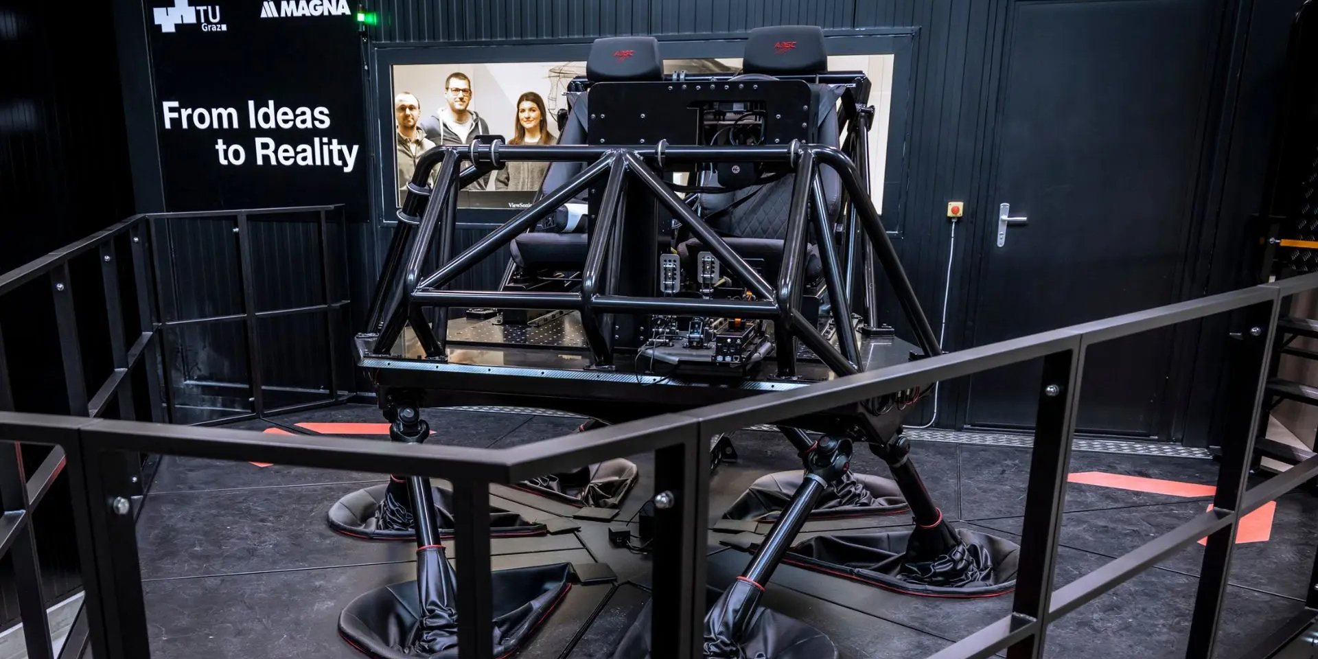 TU Graz driving simulator (Фото: TU Graz official website)