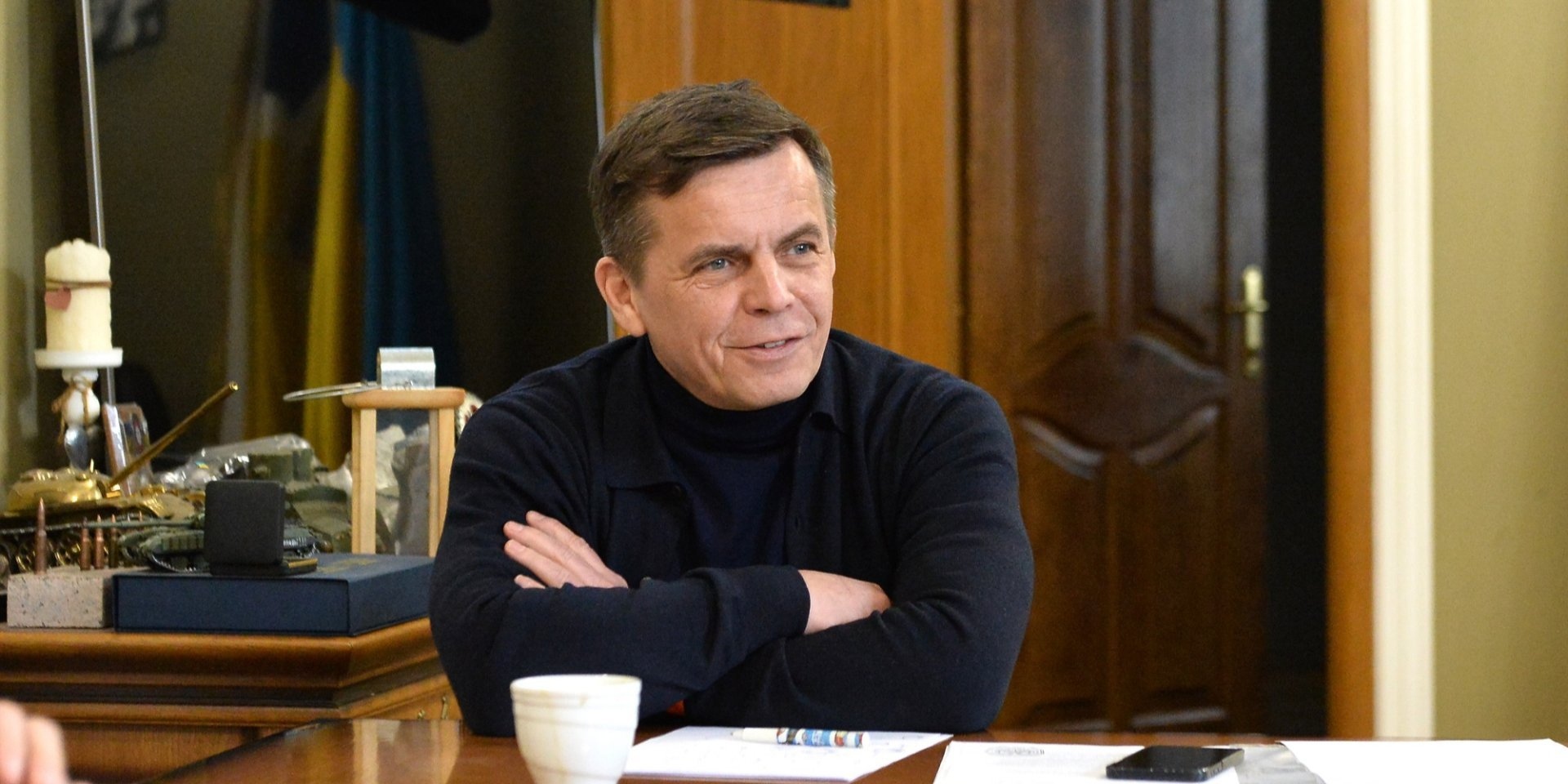 Ukraine’s State Agency for Restoration and Infrastructure Development Chief Serhii Sukhomlyn (Photo: NV)