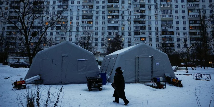 Resilience centers in Kyiv, Jan. 23, 2026 (Photo: REUTERS/Alina Smutko)
