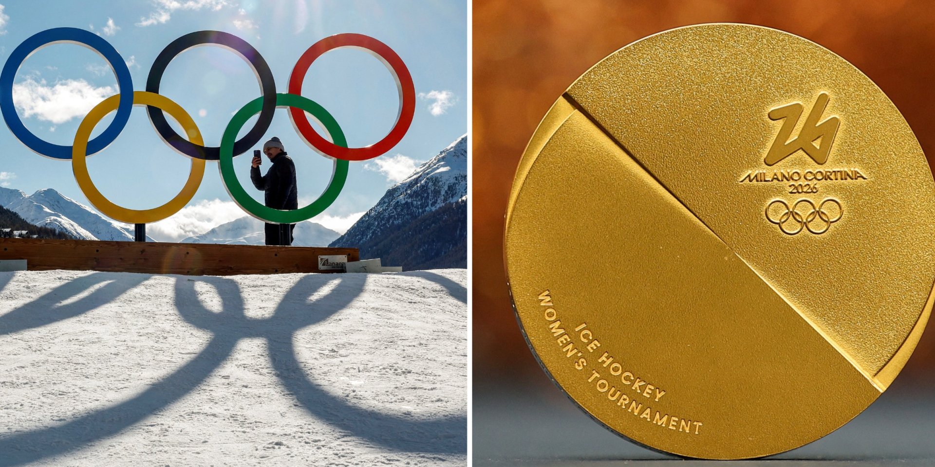 Игры пройдут в Италии с 6 по 22 февраля (Фото: Reuters, коллаж NV)