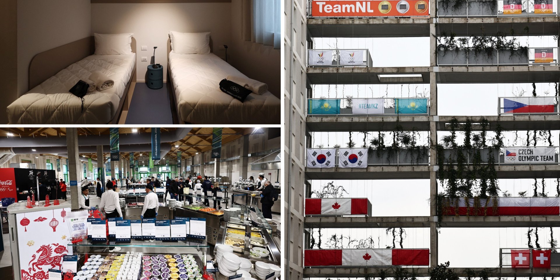 Олимпийская деревня (Фото: REUTERS, коллаж NV)