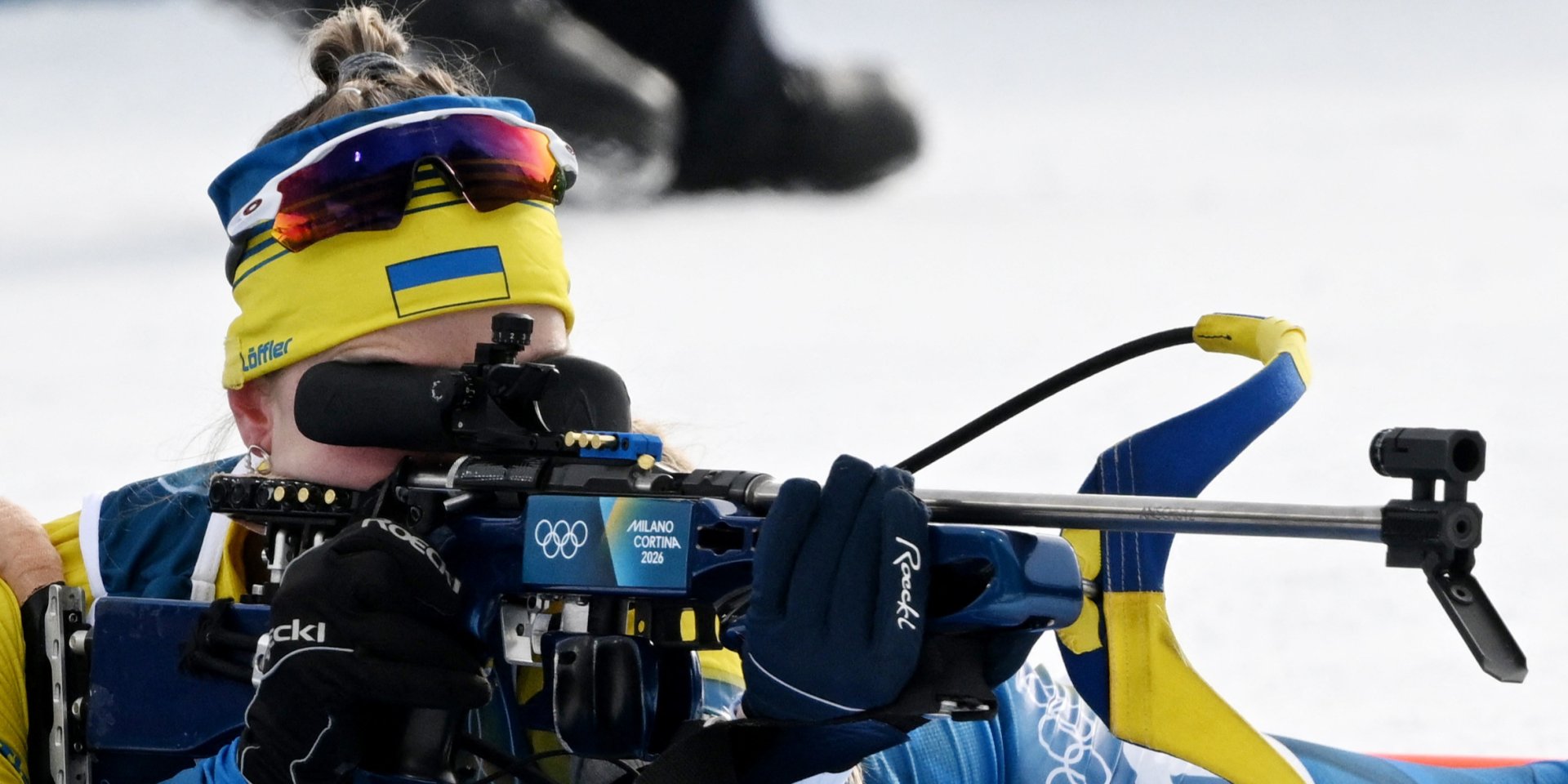 Українка Дарина Чалик на Олімпіаді-2026 (Фото: REUTERS/Pawel Kopczynski)