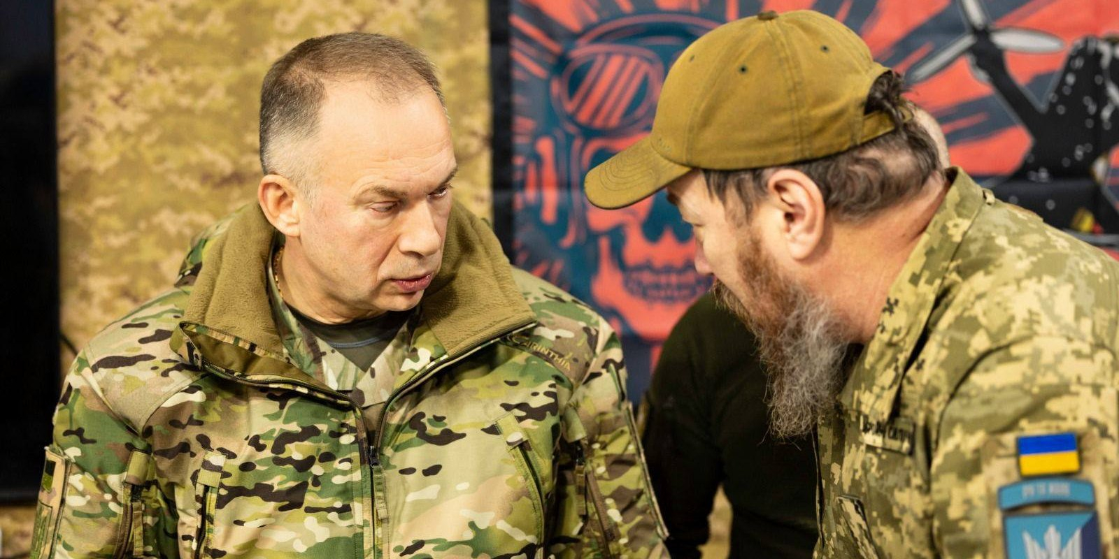 Syrskyi said that in January, high results were demonstrated by means of Ukrainian production (Photo: Commander-in-Chief of the Ukrainian Armed Forces / Facebook)