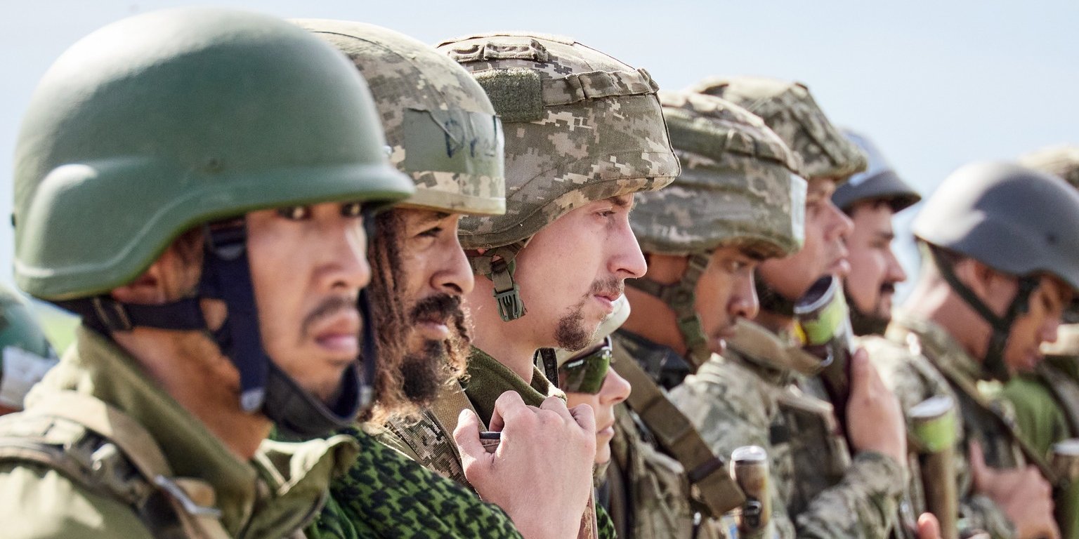 Іноземні добровольці (Фото: International Legion for the Defense of Ukraine / Facebook)