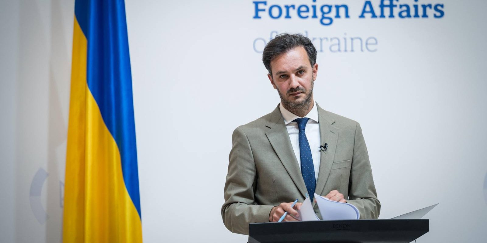 Ukraine’s Foreign Ministry spokesman Heorhii Tykhyi outlined the main topics discussed during the meetings in Abu Dhabi on Feb. 4–5. (Photo: Ukraine’s Foreign Ministry)