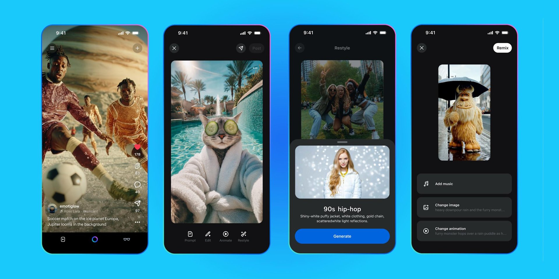 О количестве пользователей Vibes Meta пока не сообщила (Фото: Meta / Engadget)