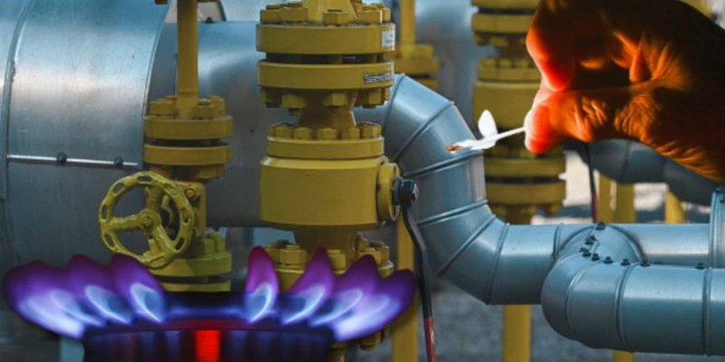 Масовані російські удари по українському газовидобутку на сході країни у 2025 році знищили близько половини потужностей (Фото: Getty Images, BBC)