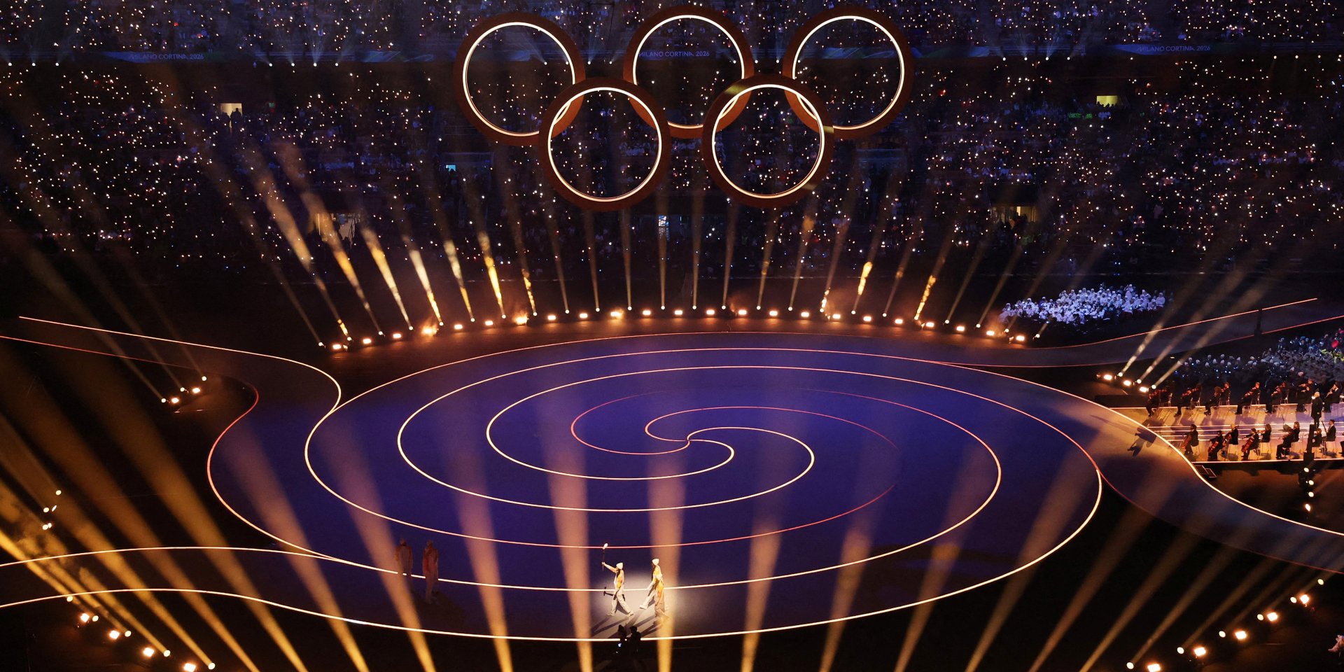 В Італії стартувала Олімпіада-2026 (Фото: REUTERS/Mike Segar)