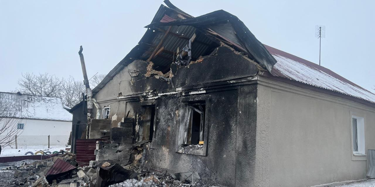 Consequences of enemy attack in Khmelnytskyi Oblast (Photo: Serhiy Tiurin / Telegram)