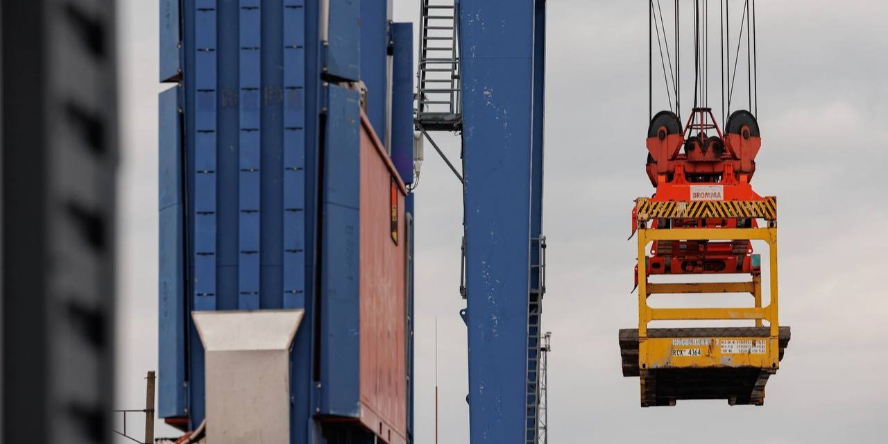 The Eurobridge terminal (Photo: Viktor Mykyta / Telegram)