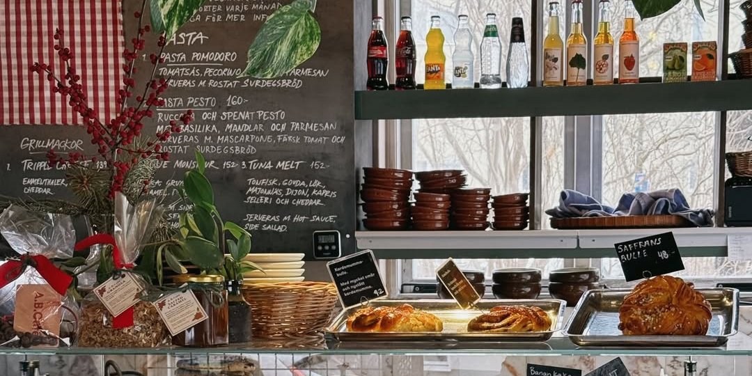 Кав’ярня A.B.Café у Стокгольмі (Фото: Instagram @A.B.Café)
