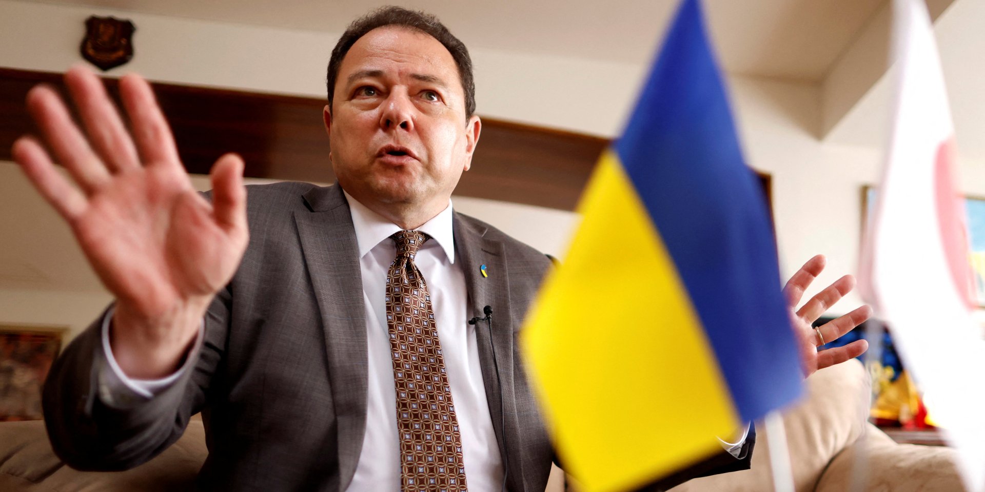 Надзвичайний і повноважний посол України Сергій Корсунський (Фото: REUTERS/Issei Kato)