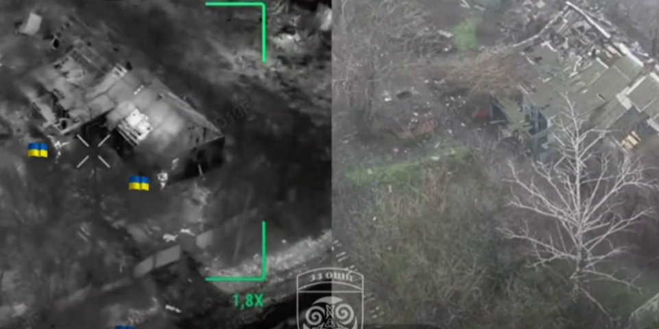 Село Косівцеве перебуває під повним контролем Сил оборони, заявили у 33-му ОШП (Фото: Скріншот із відео 33 ОШП/Telegram)