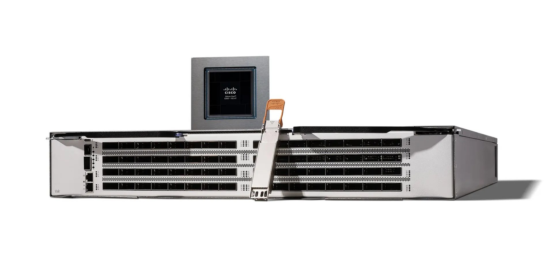 Cisco позиционирует свои новейшие микросхемы, системы, оптические компоненты и программное обеспечение для управления как единый стек сетевых технологий на базе искусственного интеллекта (Фото: CISCO)