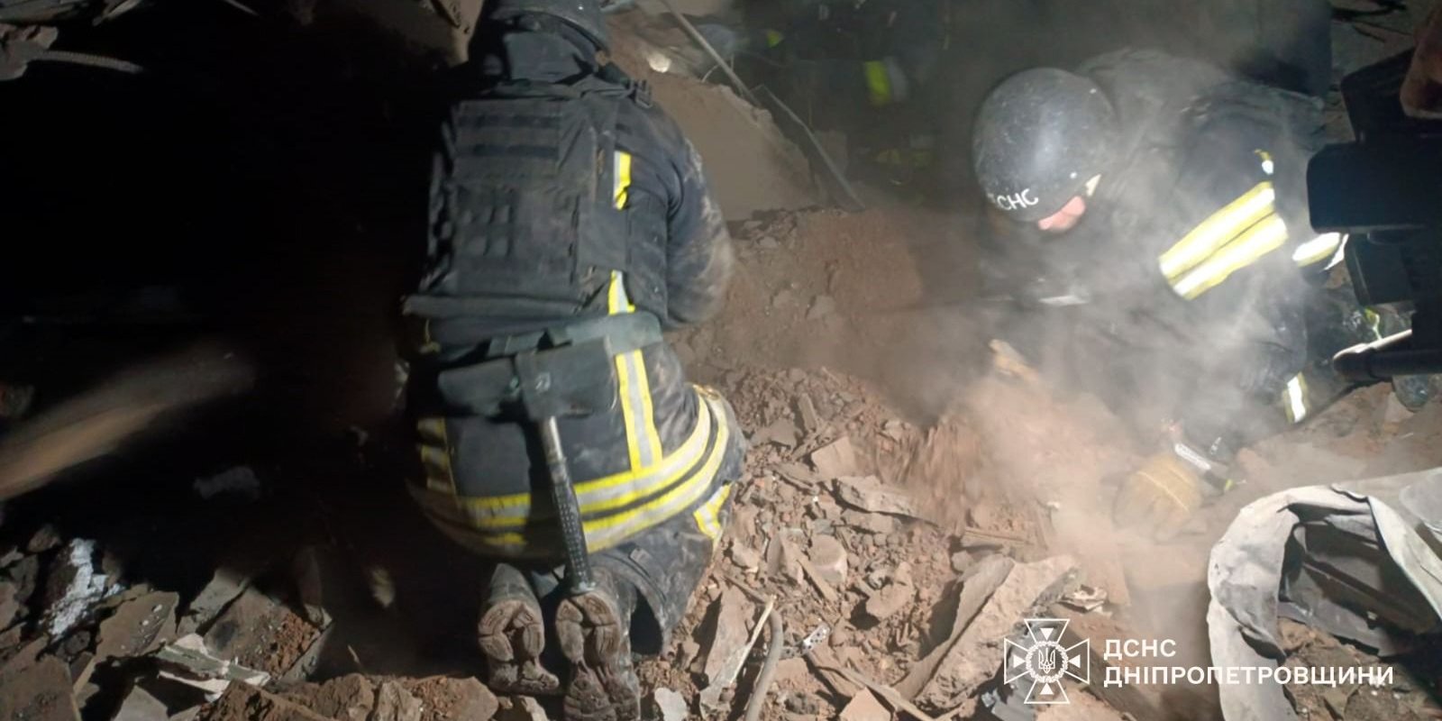 Згідно з інформацією голови Дніпропетровської ОДА (ОВА) Олександра Ганжі, росіяни завдали ударів по трьох населених пунктах району (Фото: t.me/dsns_telegram)