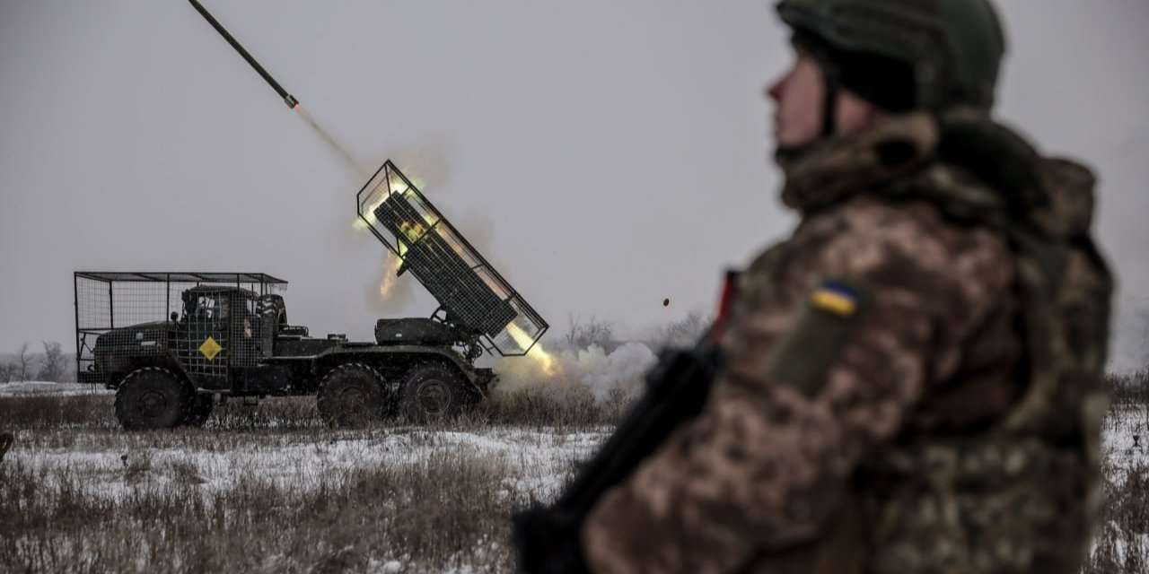 MLRS strike on Russian forces in Donetsk Oblast (Photo: King Danylo's 24th Mechanized Brigade / Telegram)