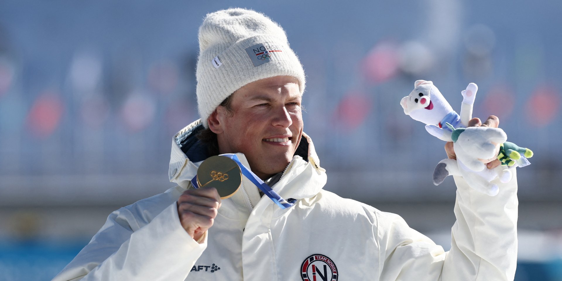 Йоганнес Клебо — виграв своє третє золото на Іграх-2026 (Фото: REUTERS/Kacper Pempel)