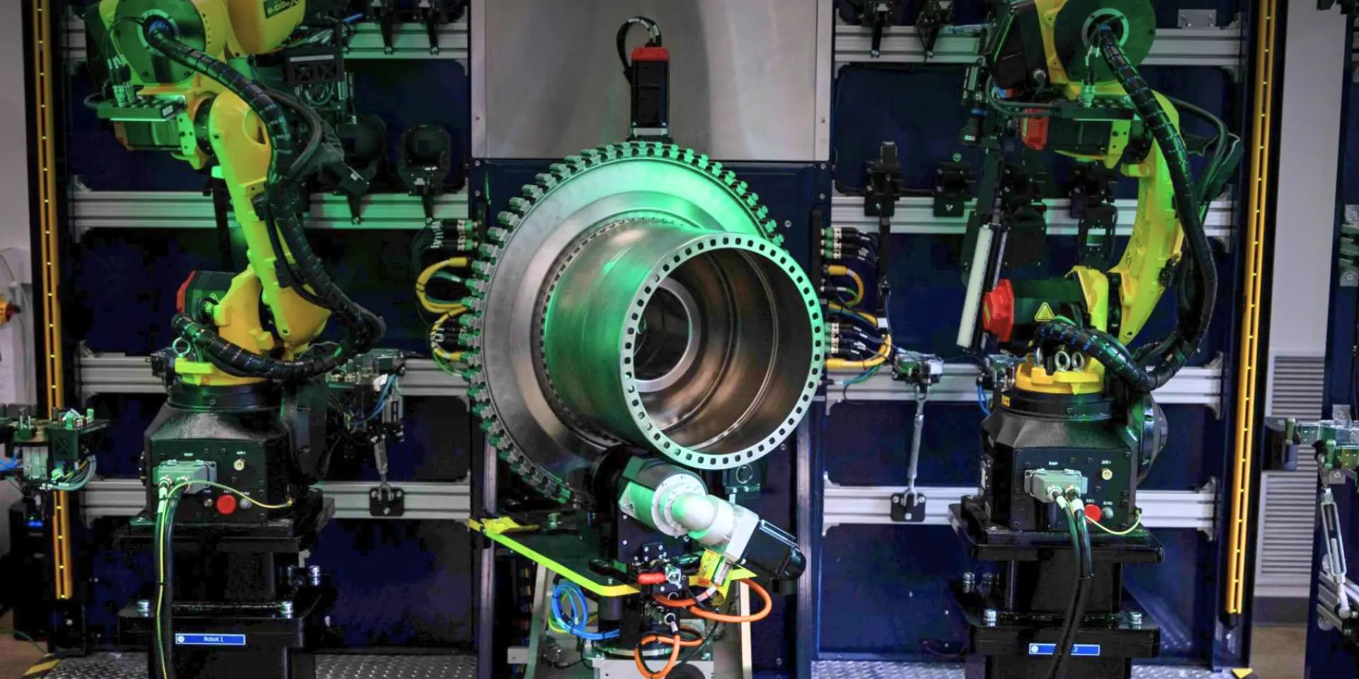 Перших інспекторів GE Aerospace, керованіих штучним інтелектом, задіяли для перевірки турбін високого тиску восени 2024 року (Фото: GE Aerospace)