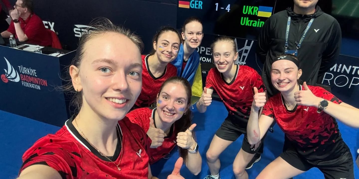 Збірна України з бадмінтону (Фото: facebook.com/badmintoneurope)