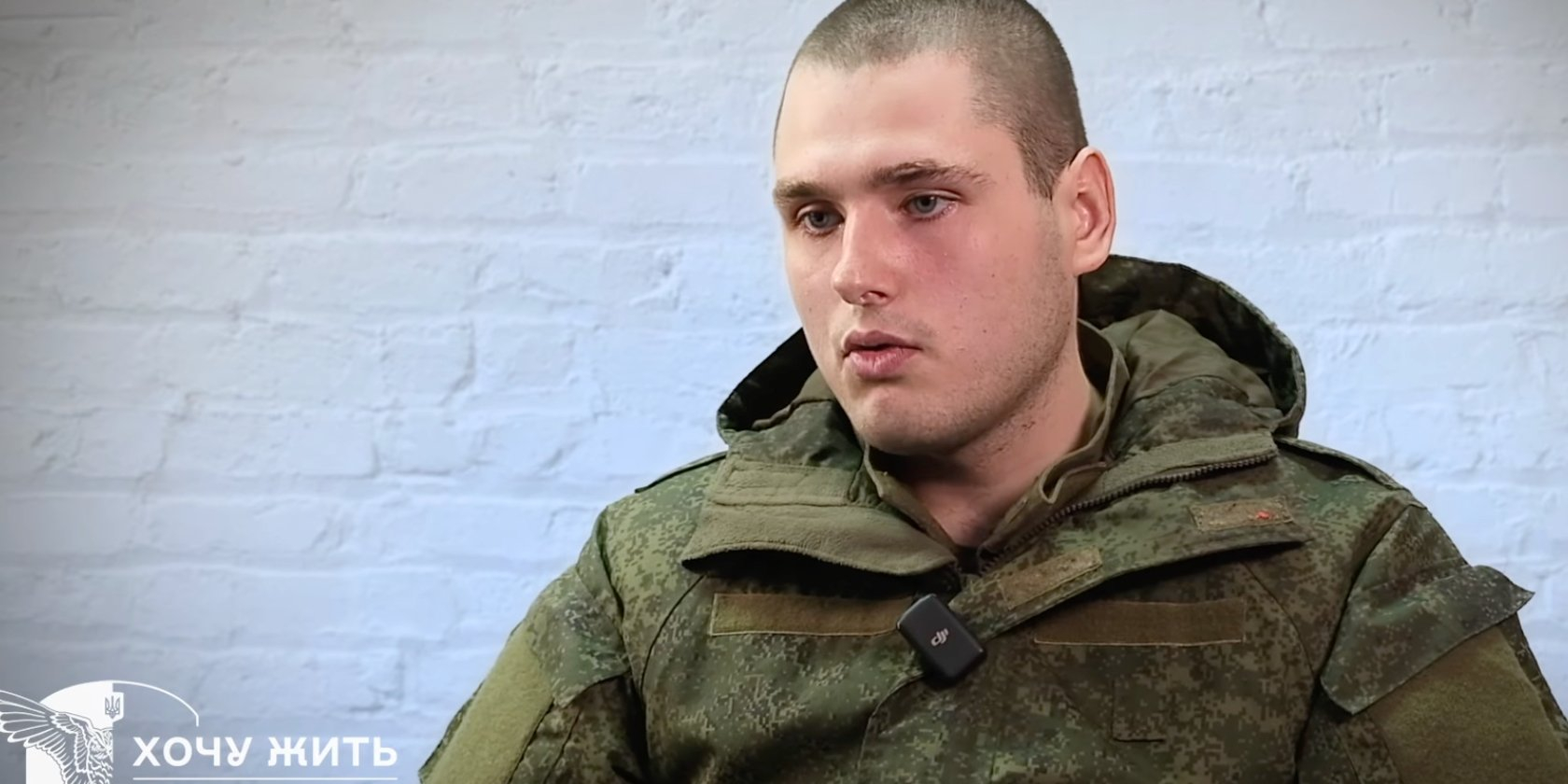 Simonov said that after he went AWOL he was detained in Russia, and transferred to an assault unit as punishment (Photo: I Want to Live project/youtube)