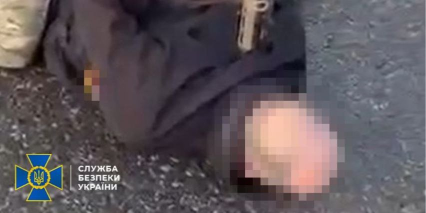 Two Russian agents blew up a Peugeot Partner van in Kyiv’s Holosiivskyi district (Photo: SBU)