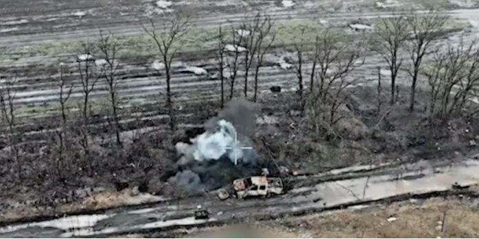 Defense Forces soldiers detect and destroy the enemy in the Pokrovsk agglomeration (Photo: Video screenshot / 7th Corps of the AAF / Telegram)
