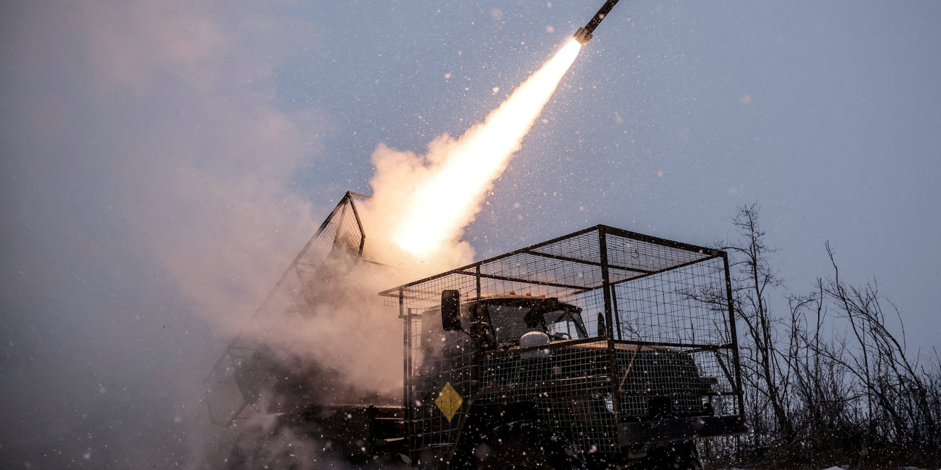 Ukrainian MLRS fires at Russian troops (Photo: Ukrainian Armed Forces/Handout via REUTERS)