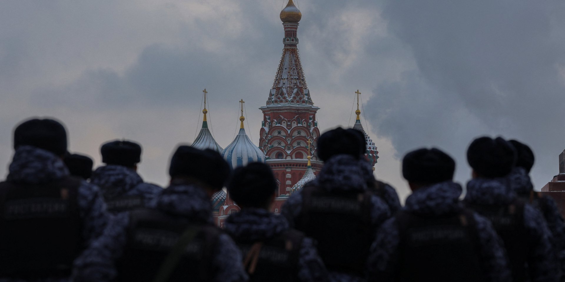 Нацгвардія РФ на Красній площі в центрі Москви, Росія, 29 грудня 2025 рік (Фото: REUTERS/Ramil Sitdikov)