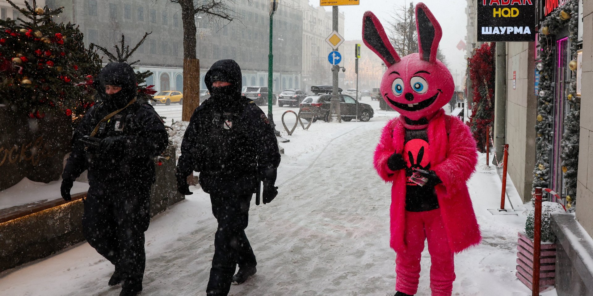 Російські силовики на вулицях Москви (Фото: REUTERS/Ramil Sitdikov)