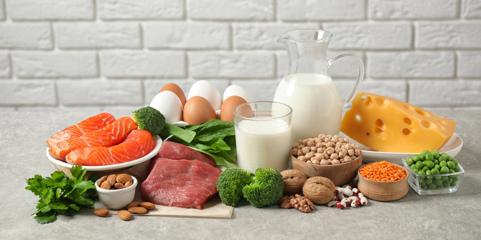 Продукты с высоким содержанием белка (иллюстративная фотография) (Фото: NewAfrica/Depositphotos)