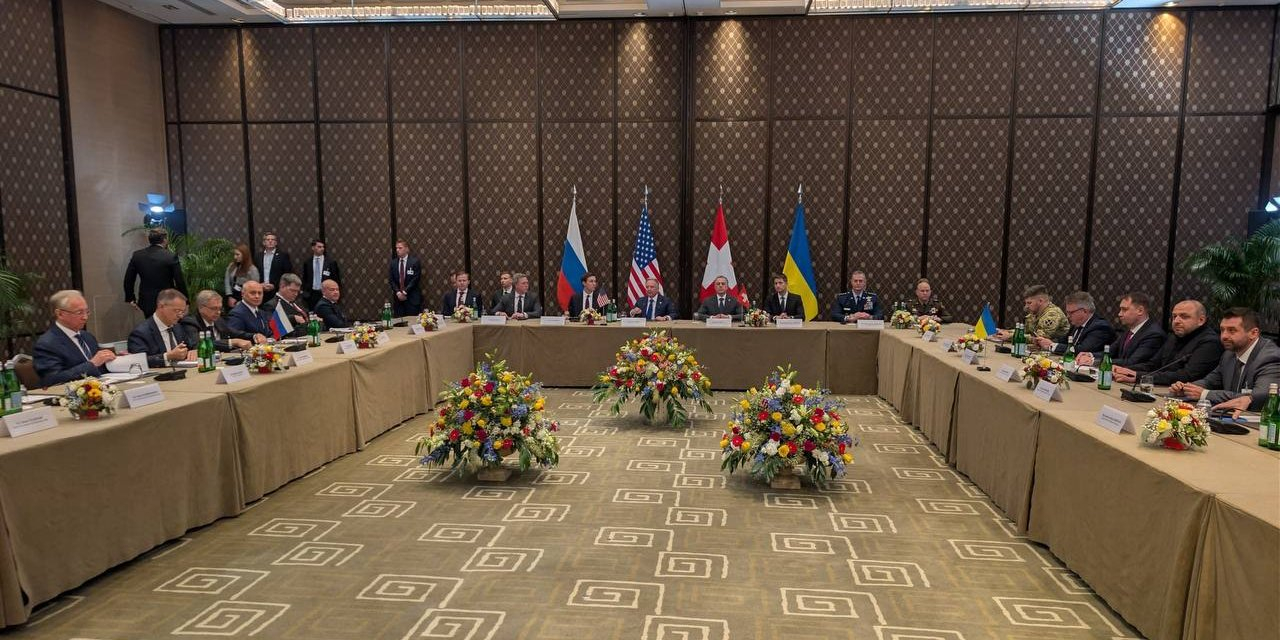 Ukraine–U.S.–Russia peace talks in Geneva, Feb. 17 (Photo: Rustem Umerov / Telegram)