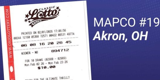 В США мужчина спустя 22 года попыток выиграл в лотерею (Фото: Ohio Lottery)