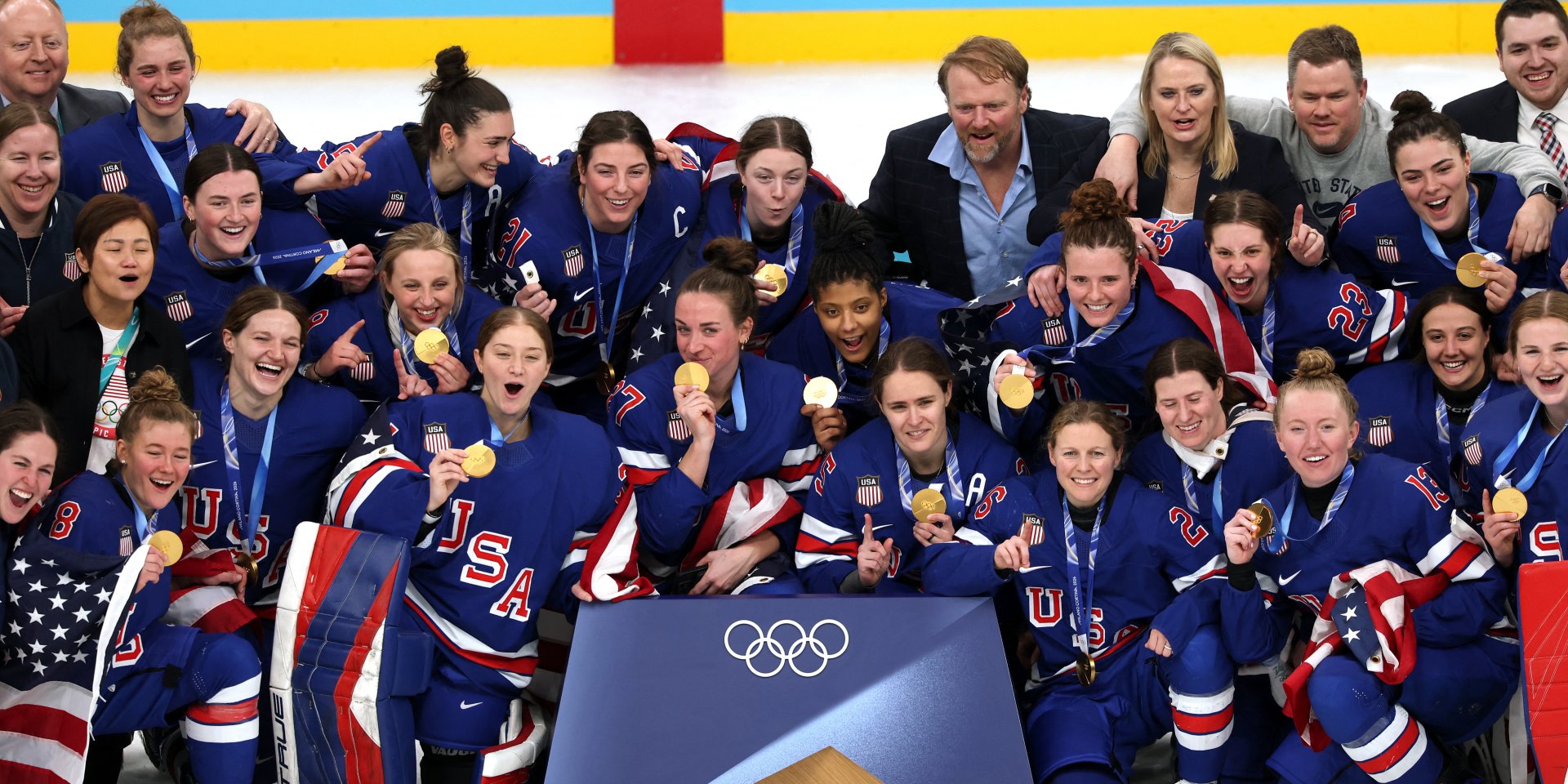 Команда США виграла хокейне золото (Фото: REUTERS/Mike Segar)