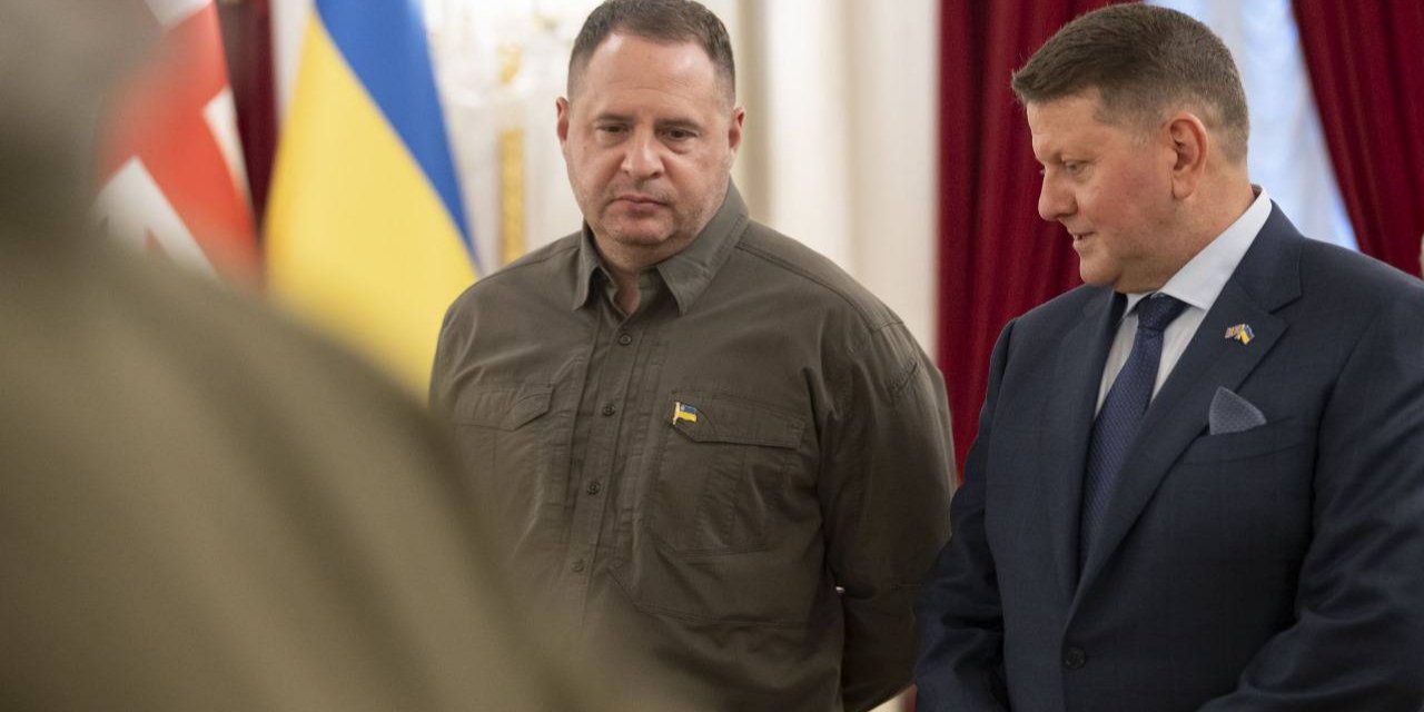 Глава Офісу президента України Андрій Єрмак і посол України у Великій Британії Валерій Залужний (Фото: Андрій Єрмак / Telegram)