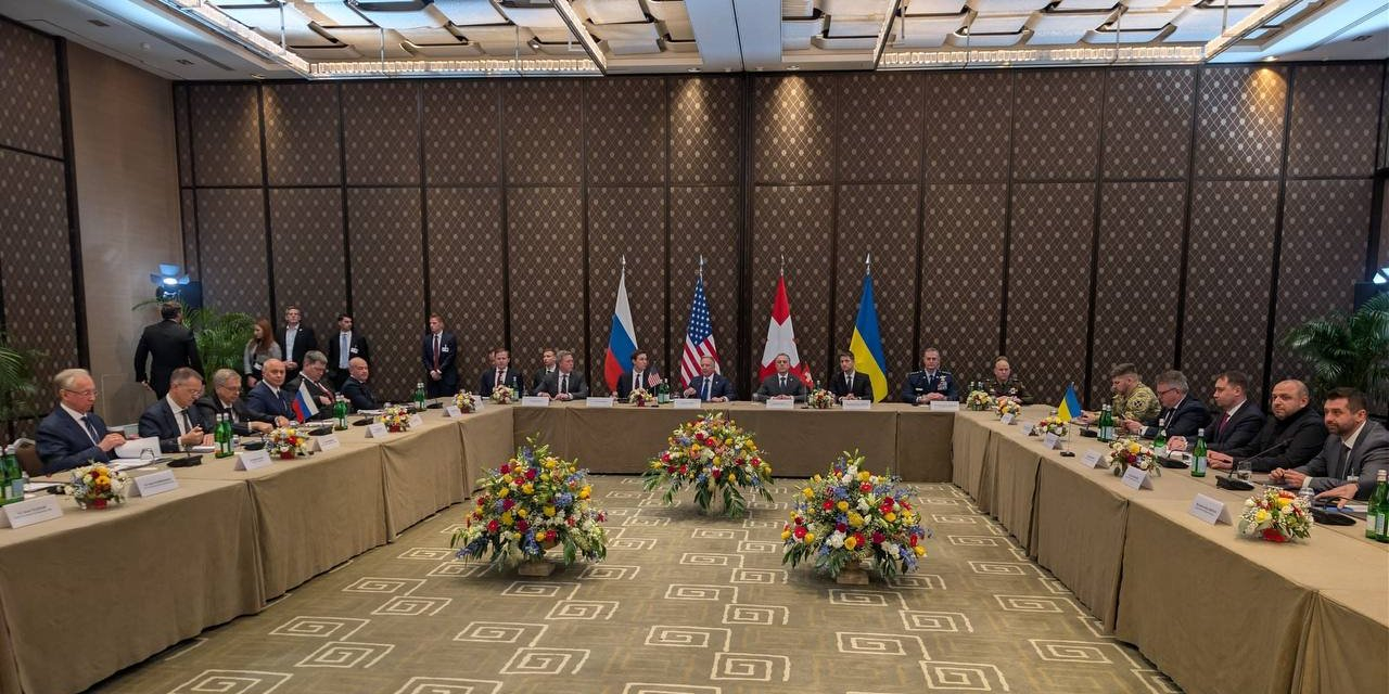 Trilateral talks in Geneva on Feb. 17 (Photo: Rustem Umerov / Telegram)