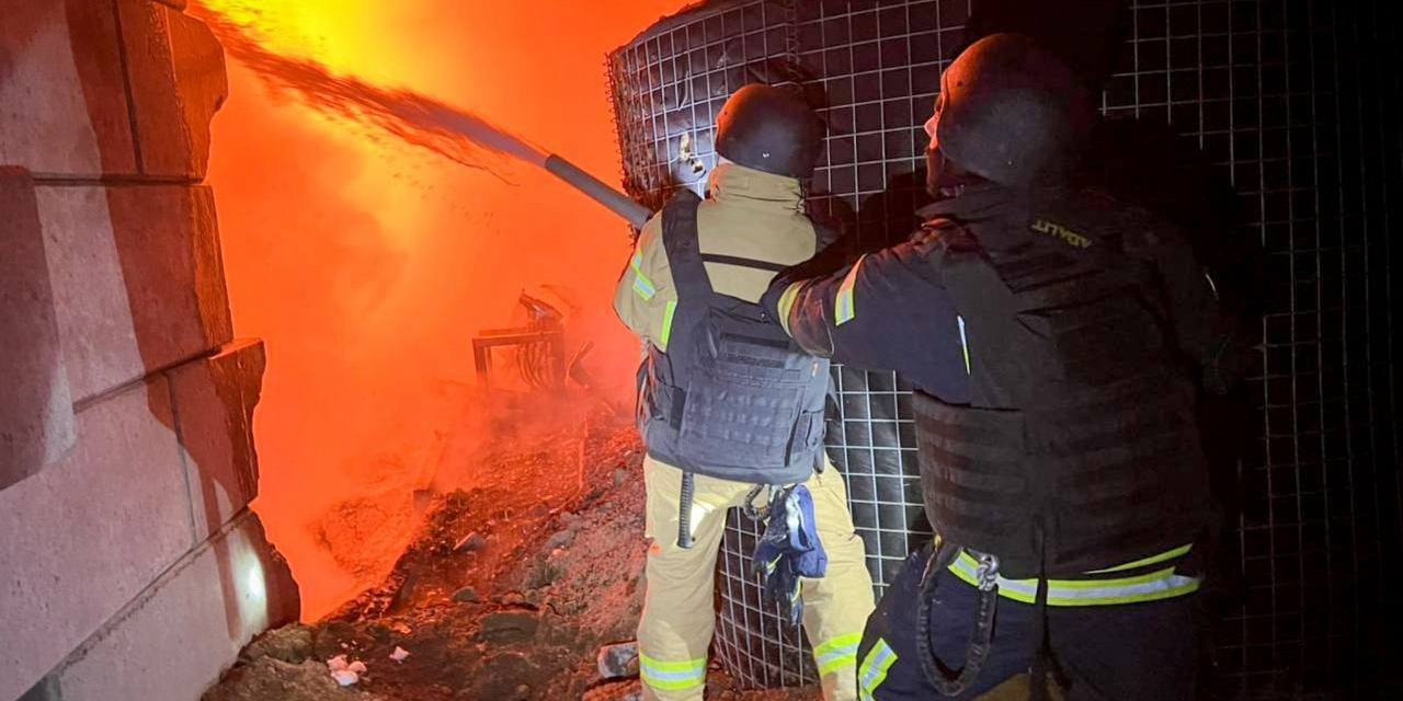 Consequences of the Russian strike on Odesa Oblast, February 22 (Photo: State Emergency Service)