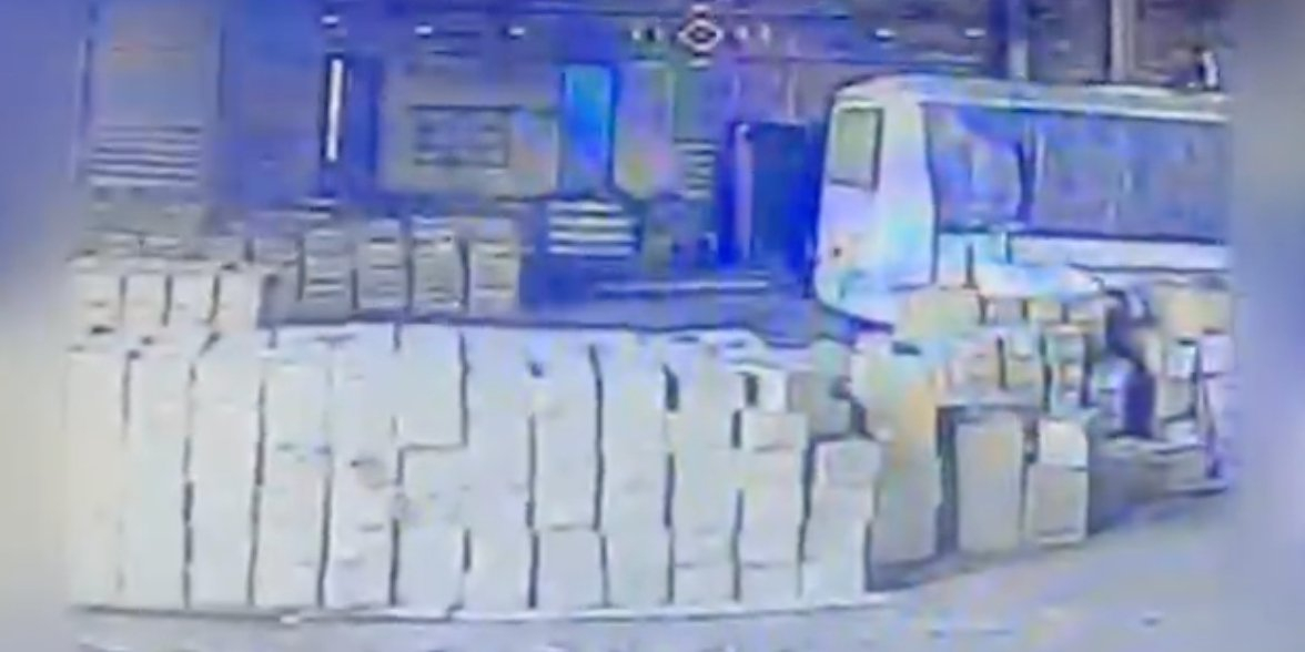 Ukrainian paratroopers obliterate Russian ammo depot in Kursk (Photo: 80th Separate Air Assault Brigade / video screenshot / Telegram)