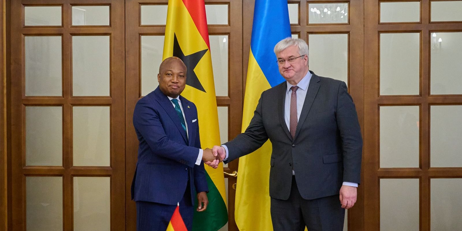 Republic of Ghana’s foreign minister visits Kyiv on official visit for the first time / The New Voice of Ukraine